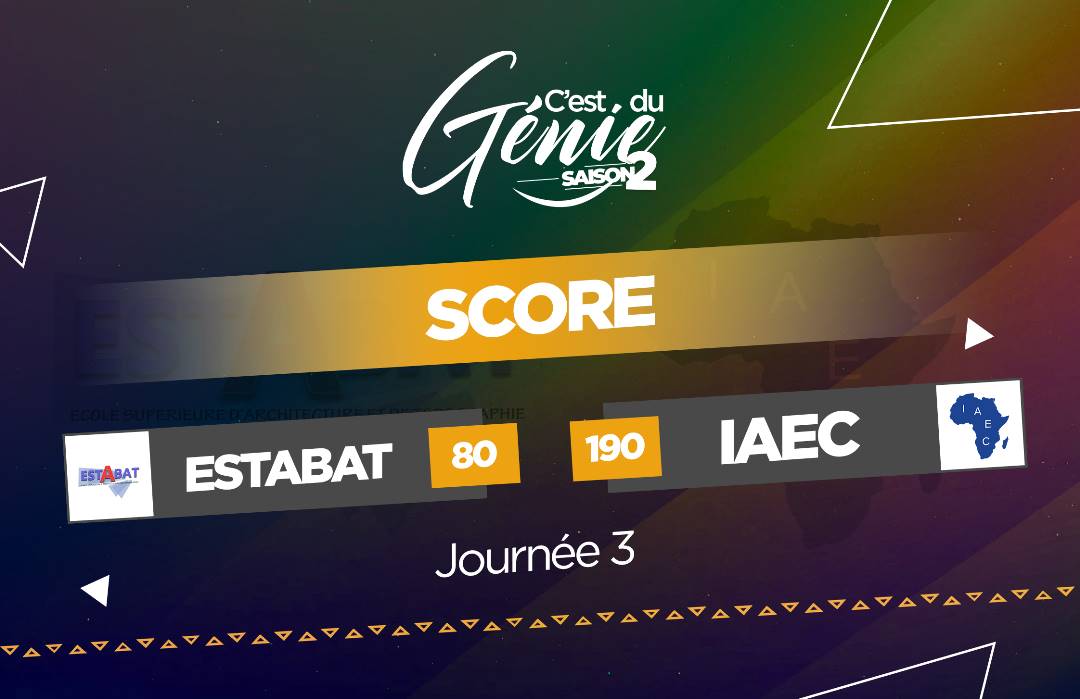 C_Du_Genie's tweet photo. Match 2️⃣ : #ESTABAT 🆚 #IAEC
Entrée en compétition également pour ces deux universités du Groupe B.
Pas de miracle cette fois pour le corps des architectes, battus dans un match peu prolifique. Demi-finaliste l'an dernier, IAEC réussit son entame.
#CDG
#CultureGenerale https://t.co/lr3BG7Q233
