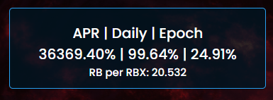 RBFinance_io's tweet photo. That daily APR in BoardRoom 🔥🔥🔥
https://t.co/znFZxHhI0N 
Insane Risk, Insane Rewards!!!
$RB $RBX $ARB @arbitrum https://t.co/KoITm9oOvy