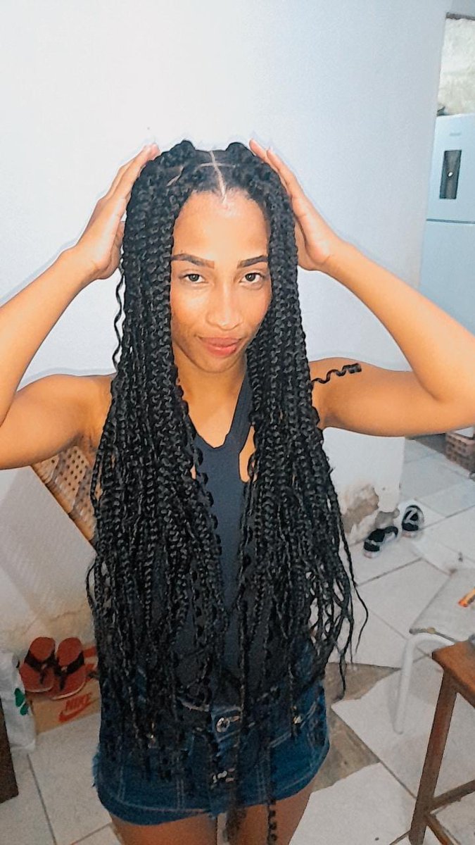 lalinha1445's tweet image. Lemonade braids 
#lemonade 
#trança