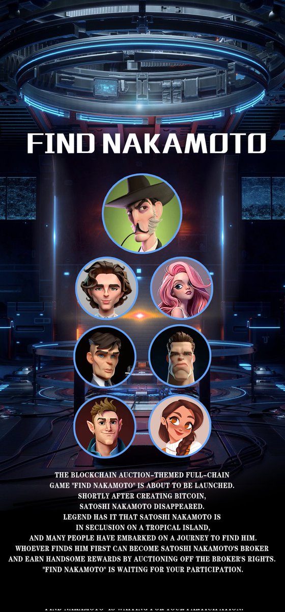 #FindNakamoto full blockchain game.r u ready?