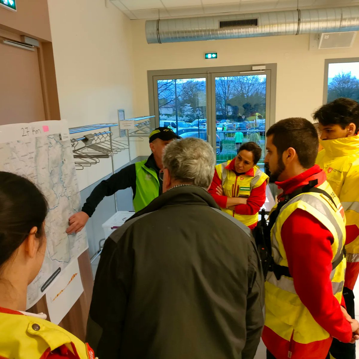 udiom42's tweet photo. Farnay Trail Solidaire
Nous avons été sollicités par les organisateurs pour assurer les parcours 9, 16, 27 km
#Postedesecours #ordredemalte #dsp #trail #farnay https://t.co/Xu2e8o1EXr
