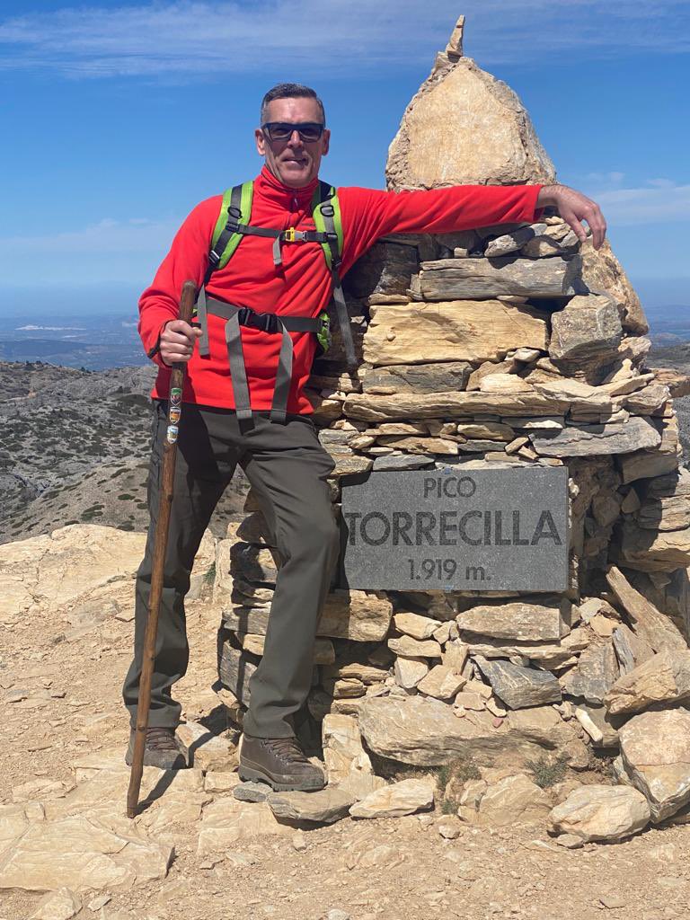 BroscoBrian's tweet photo. Climbing Pico Torrecilla https://t.co/NPajJeRW3L