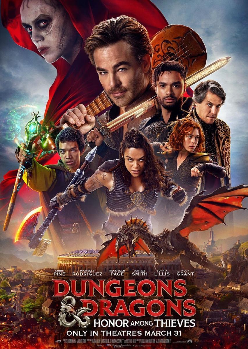 UnaRomanos's tweet photo. 68 - #DungeonsAndDragonsMovie
2023 🇺🇸 134 min.
#JohnFrancisDaley
#JonathanMGoldstein
#acción #aventuras #rol #fantasía
#CinesaDiagonalMar 7'5/10.
Cine para toda la familia.
Divertida y cargada de guiños nostálgicos.
Algo más de 2 horas de fantasía y entretenimiento. https://t.co/lKJfVHpuDZ