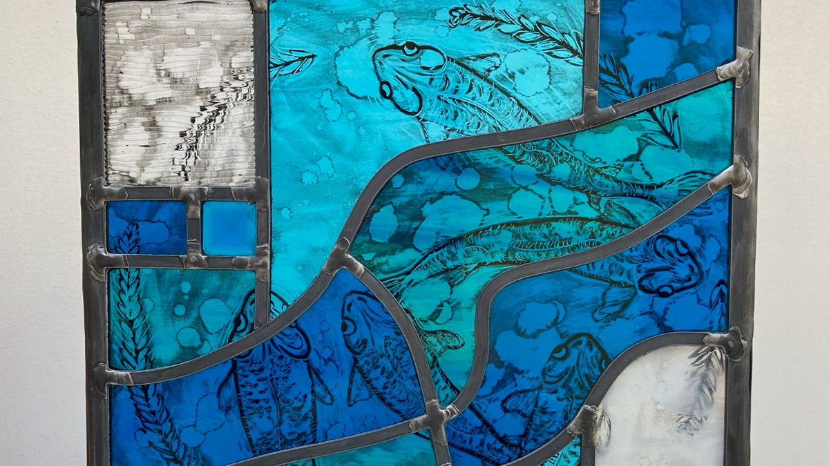 CGSUK's tweet photo. #Member #Spotlight 📢
Pamela Blackhurst
Location: Pembrokeshire, Wales
Visit: https://t.co/Yvw1E1z9OT
Want to join us? https://t.co/DeXMNSeUFC
#glass #glassart #glassartist #art #stainedglass #artist #glassstudio #interiors #glassartwork #fusedglass https://t.co/ermKZYYTHv