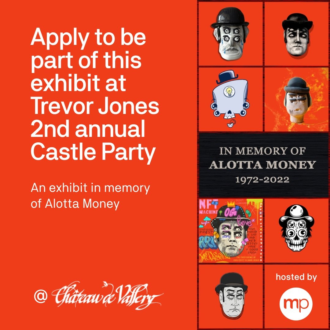trevorjonesart's tweet photo. Gm and happy Sunday everyone. Call for artists closes in 5 days. Will you take part? 

 Charity exhibition in memory of @money_alotta. 

Apply 👉  https://t.co/gQ75OsGiqC

@makersplace #CastleParty2023 @maggiesedinburg https://t.co/oHX7BLRLfW