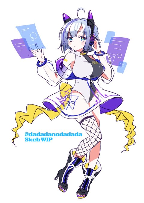 久々に絵描くなあ～ #Skeb 