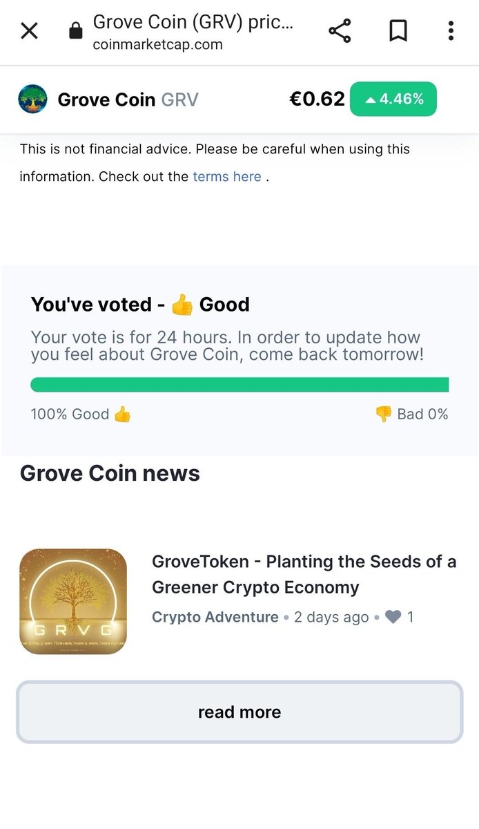 GROVE COIN AFRICA. tweet media