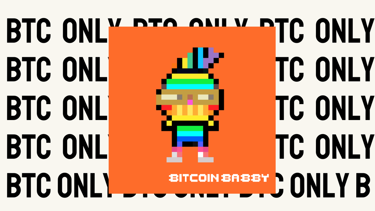 BTCbabbies's tweet photo. Collecting an ETH knock off on BTC in 2023 is a bit like thinking Crystal Pepsi is the pinnacle of beverage innovation. #BTConly #BTCnative #Ordinals #nftcommunity https://t.co/SE0g0tQcbZ