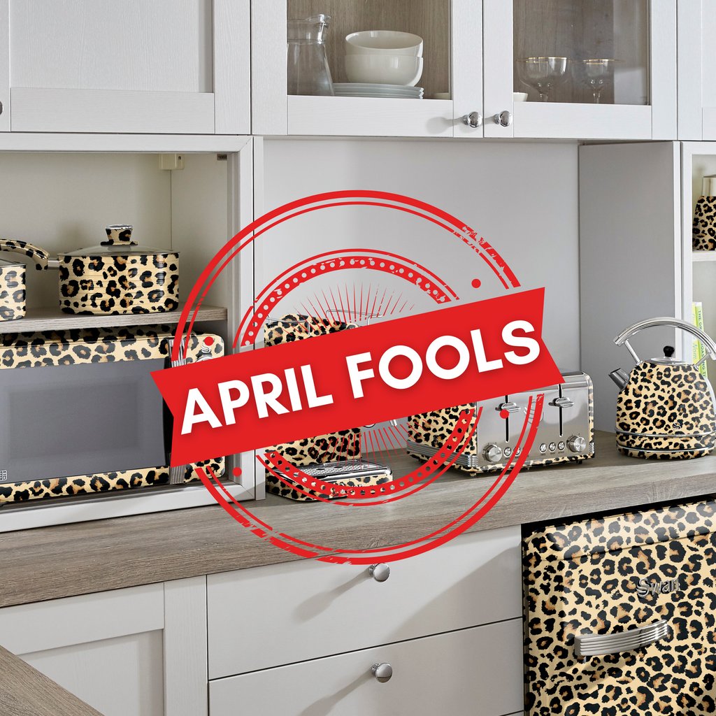 SwanBrandUK's tweet photo. We've been a little bit wild… 🐆
We can confirm we will not be bringing out the 'Leopard Print' Range ❌
#Aprilfools #Aprilfooled #aleopardneverchangesitsspots https://t.co/NkQoive4Iw