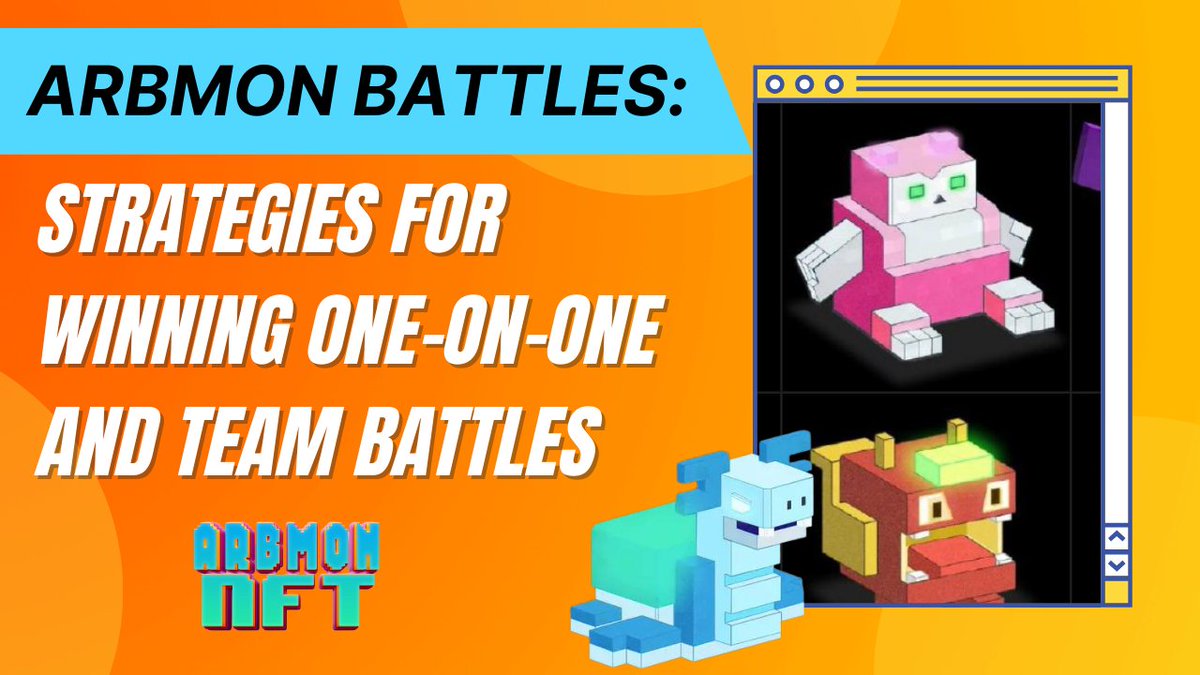 👑 ARBMON battles: Strategies for winning one-on-one and team battles

🎮 Know your ARBMON's strengths and weaknesses: Each ARBMON has its own unique abilities and weaknesses.

🎮 Build a balanced team: In team battles, it's important to have a well-balanced team.

🎮 Have a