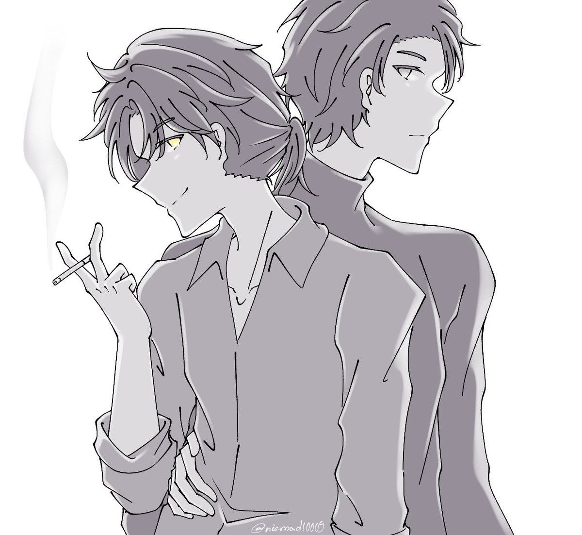 Niemand10009's tweet photo. 1st is noncp well i didnt mean to draw them like that but anw

#无限恐怖 #zhttty #楚轩 #昊天 #罗甘道 https://t.co/1505nWf6Jy