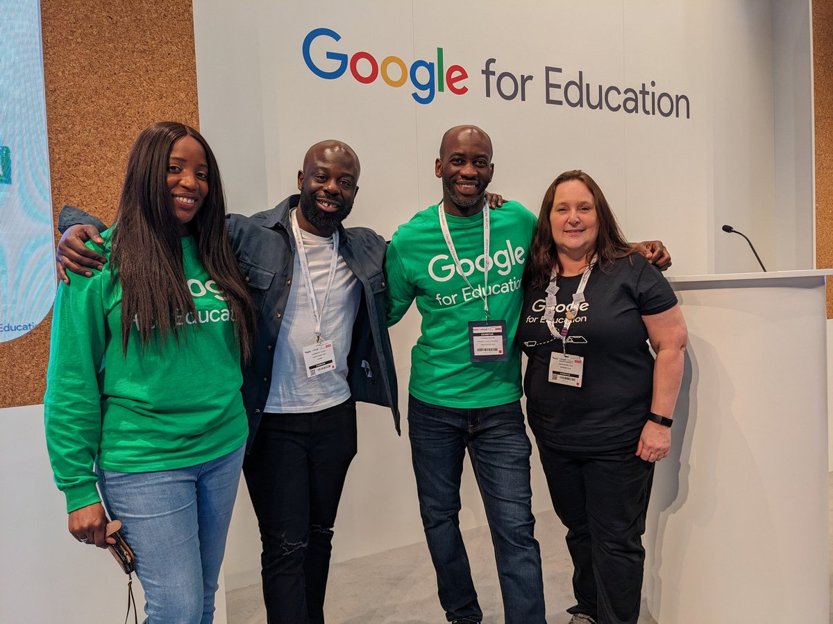 We’ve had a buzzing 3 days running the @GoogleForEdu Teaching Theatre at #Bett2023.
A stellar effort from the team they ensured we delivered 3 days jam-packed with high-quality sessions, panel discussions and demos. You smooth operators  @TechNTEL4U @wendypeskett 
#googleedu