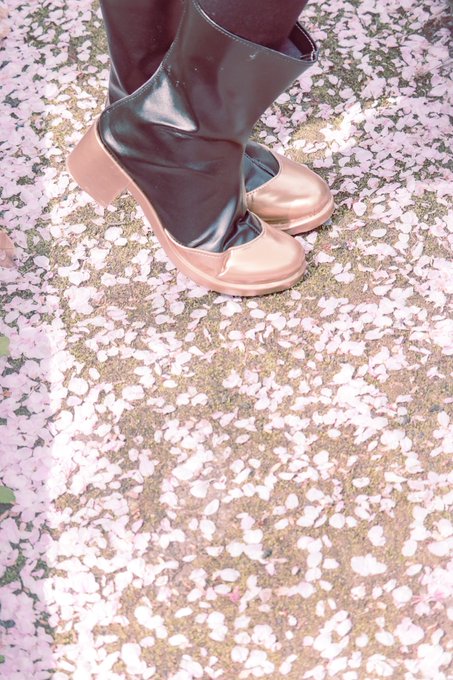 Cosplay 刀剣乱舞 乱藤四郎 🌸速報お気に入りの靴を履いて今年も春を見に行ってきたよ🌸photo：ユウさん( ) 