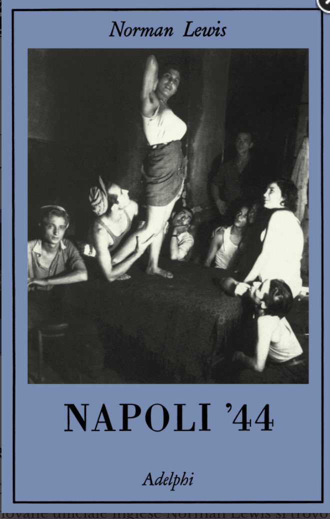 bascombe09's tweet photo. @SilviaPareschi2 Napoli ‘44 - Norman Lewis https://t.co/S0PegmIBe0