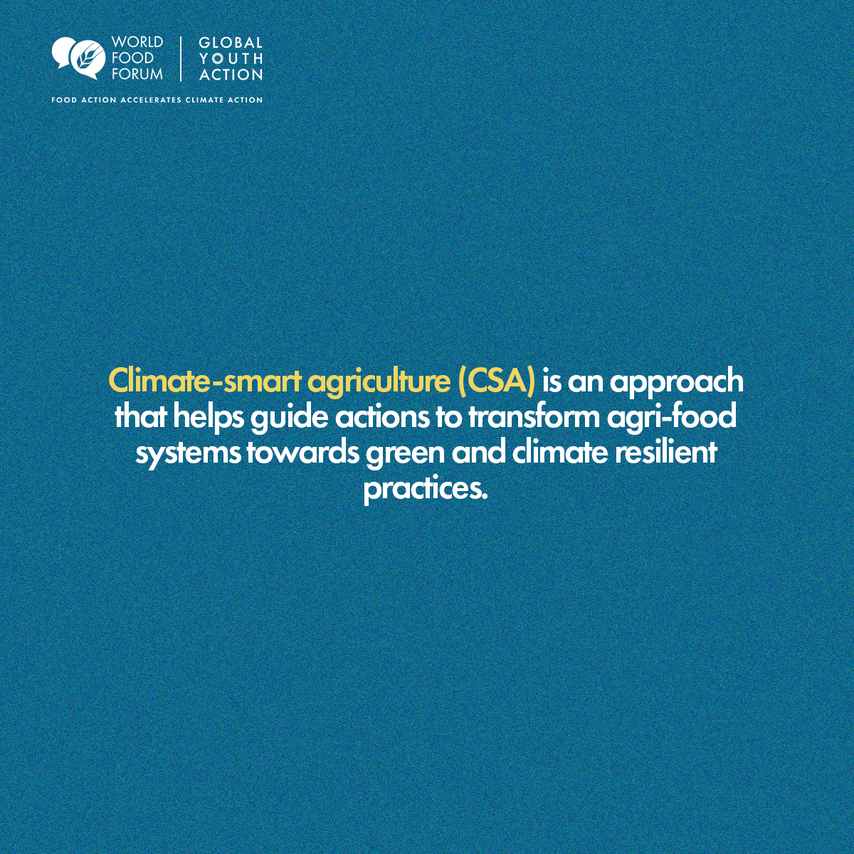 World_FoodForum's tweet photo. Climate and agriculture go hand-in-hand! Climate-smart agriculture (CSA) supports reaching internationally agreed goals such as the SDGs and the Paris Agreement 🌱

Here are some stories of communities implementing CSA ➡️

#FoodAction #ClimateAction

Source: @FAO https://t.co/QwjDZQVc3Q