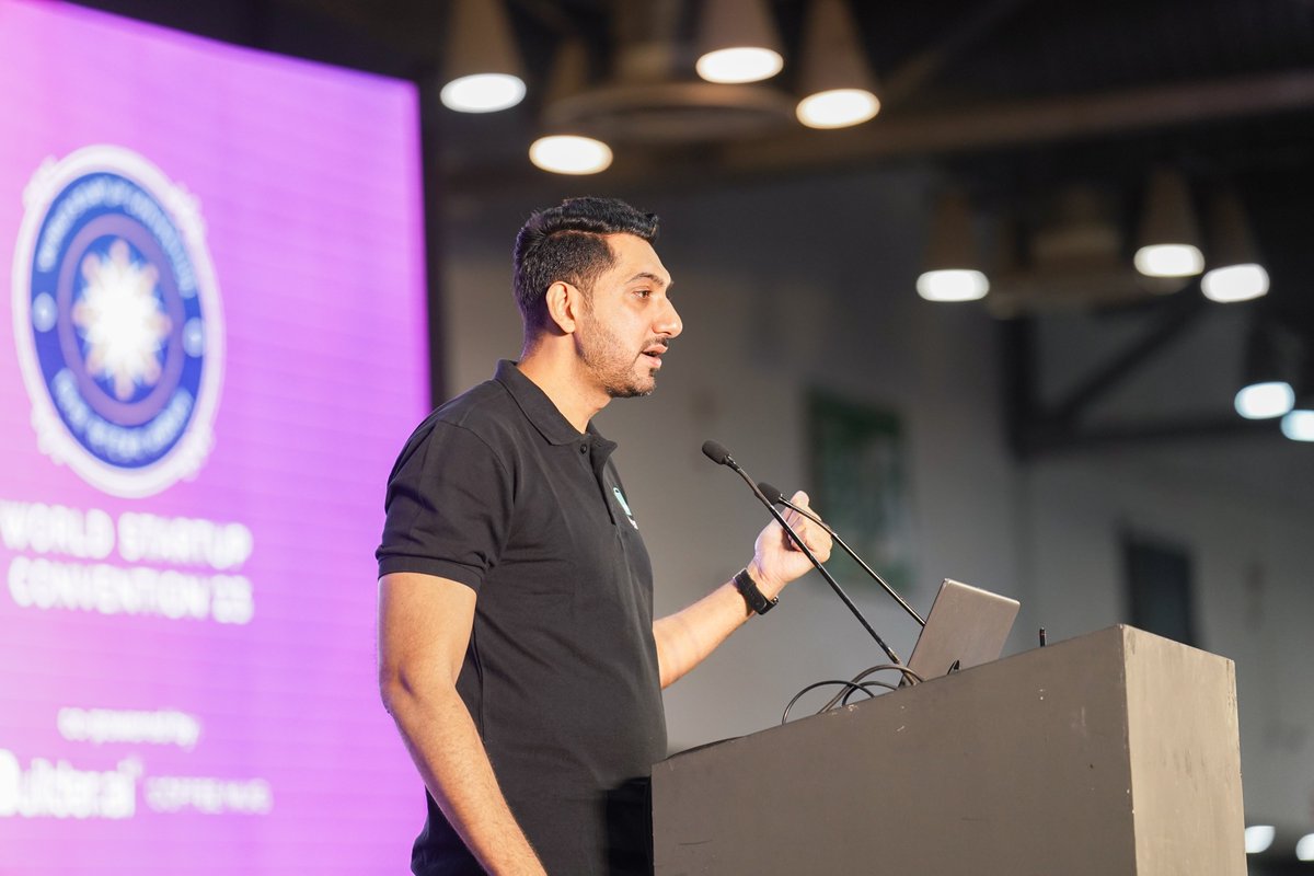 WSCs2023's tweet photo. Get ready to be blown away as @heyinterakt takes the stage at the World Startup Convention 2023. Their innovative solutions are revolutionizing the tech industry and paving the way for a brighter, more connected future.
#interakt #worldstartupconvention #wsc23 #startup #tech https://t.co/e5PuSykQmH
