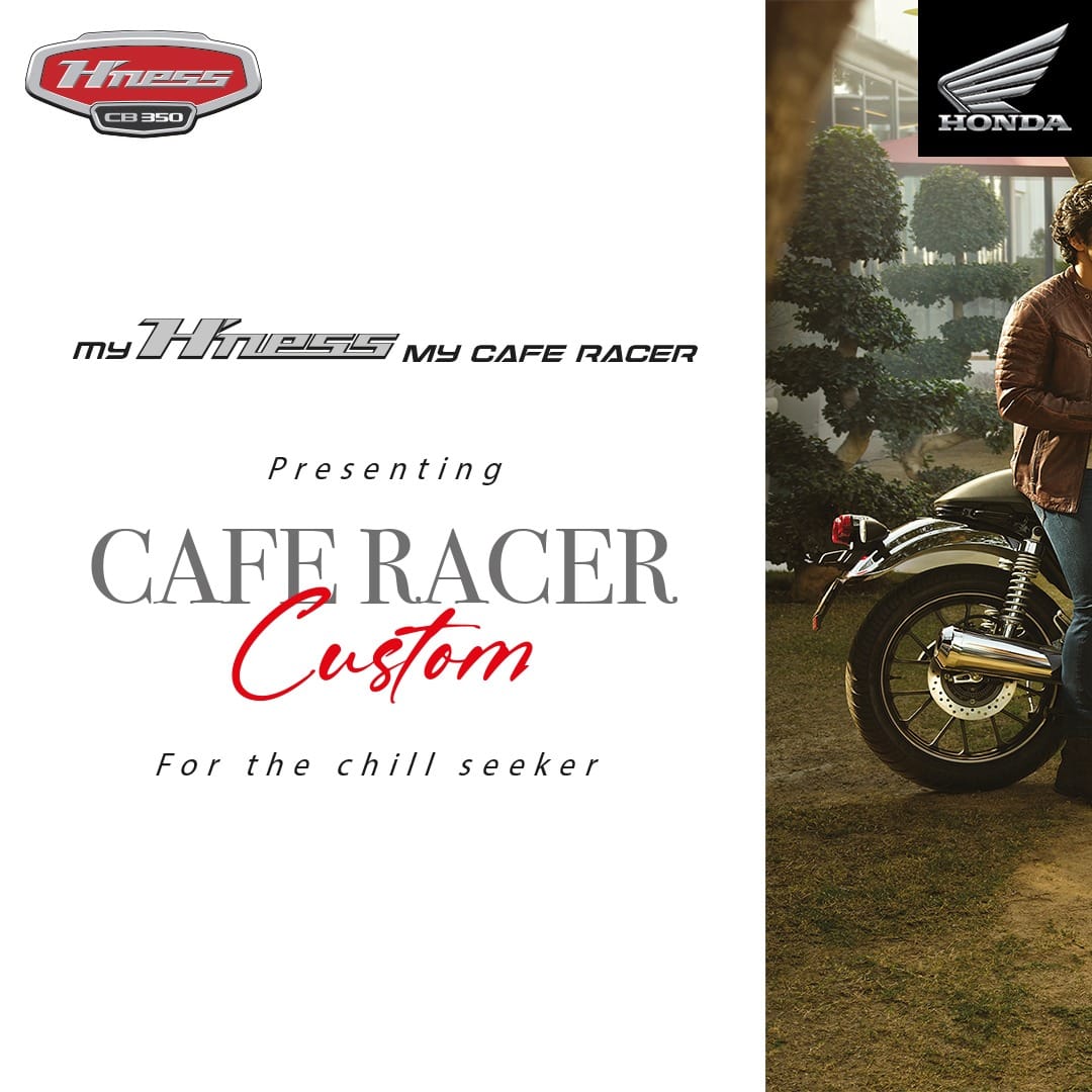 BigwingPatna's tweet image. Introducing #HnessCB350 comfort custom, mindfully designed for all the comfort seekers. Whether you're cruising down the city lanes or taking on new roads, it keeps you at ease in the midst of all outside expenditure. 
  
#MyCBMyWay #HnessCB350 #HondaBigWing #YourHighness