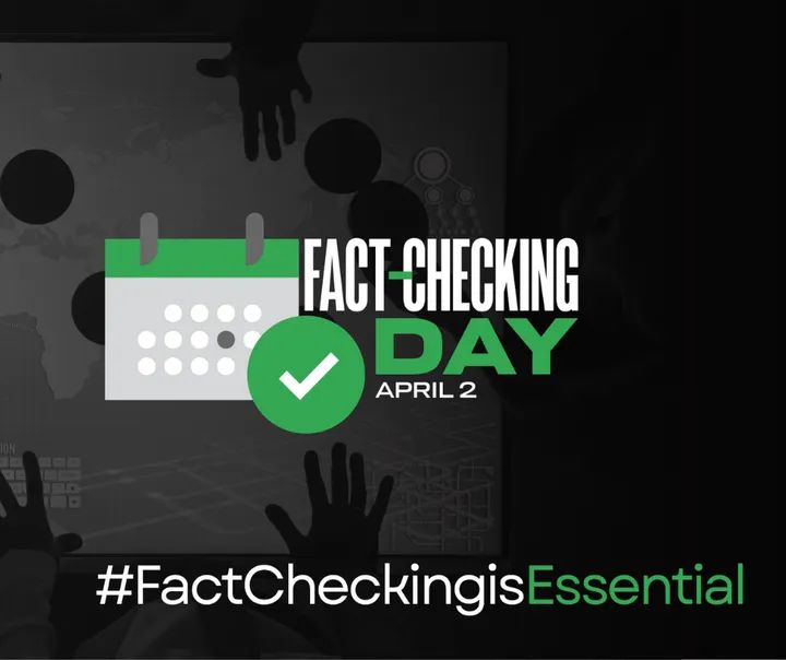 TawehJ's tweet image. Happy International Fact-checking Day! #reliablecontent #crediblecontent
@AfricaCheck 
Campaigners against misinfo and disinfo in Liberia, making citizens responsible promoters of reliable and credible information in Liberia. facebook.com/profile.php?id…