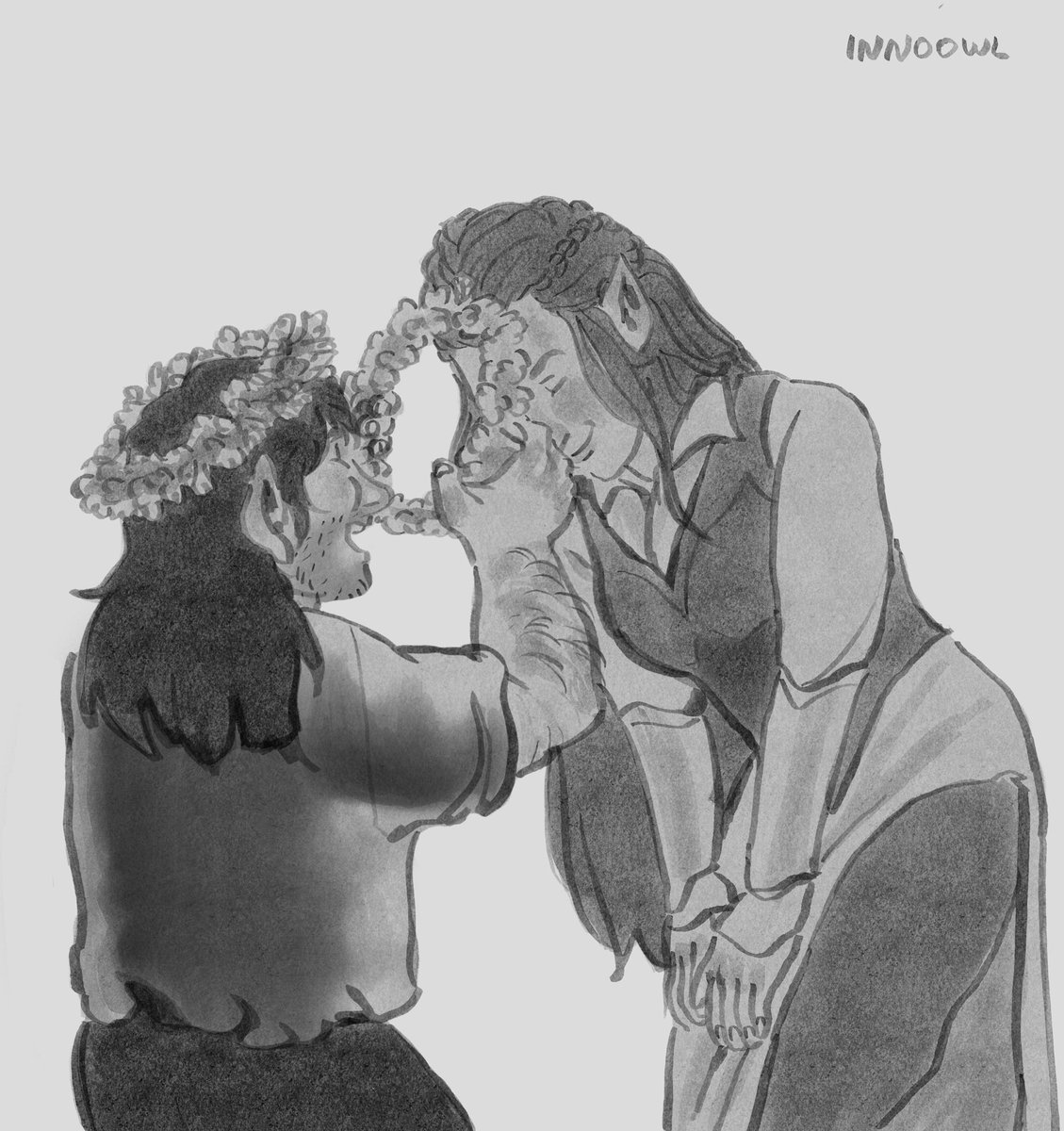 _innoowl's tweet photo. #lotr #thehobbit #bagginshield #kiliel #bofur #fili https://t.co/yIehgEyGla
