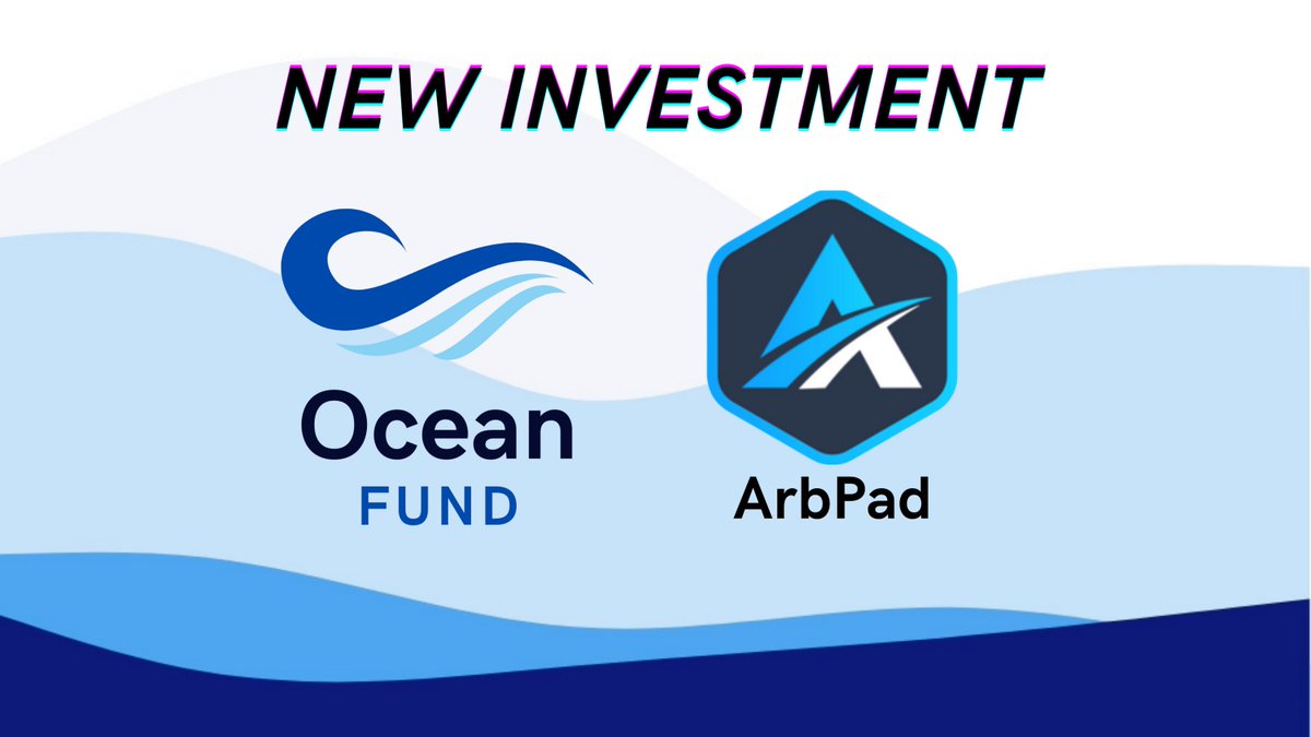 Whale_AI_net's tweet photo. 🌊INVESTMENT ANNOUNCEMENT🌊

#OceanFund has added 3 million $ArbPad to its vault and secured the Gold Tier at @Arbitrum_Pad launchpad.

@Arbitrum_Pad is a leader in #Arbitrum launches due to their strict selection process. We will participate in their upcoming launches. https://t.co/MAPOhj6w7s