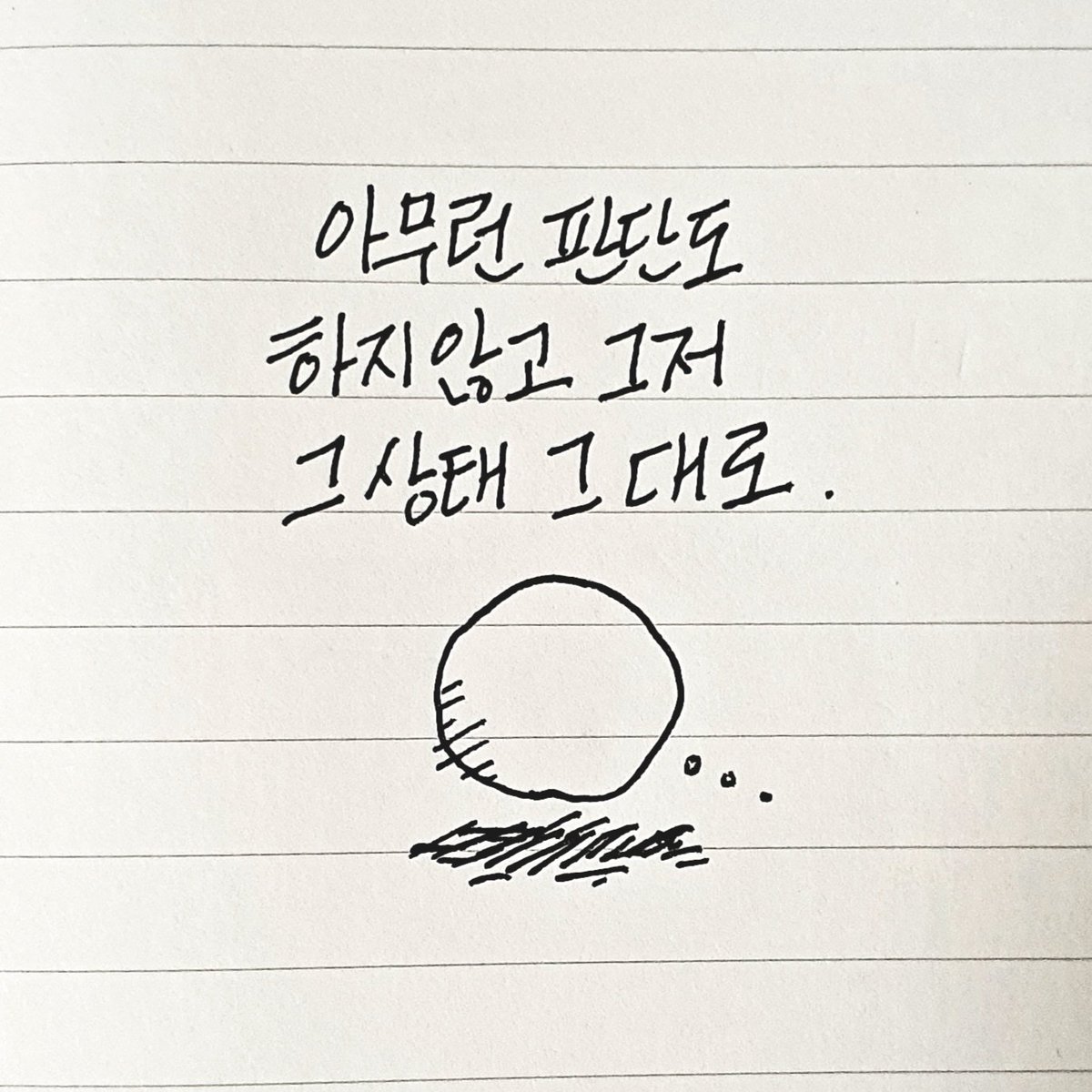 그냥 그대로 