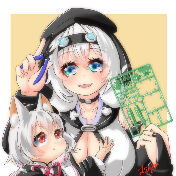 うむ(満足)#絵に描いたもち子 #sayo_tag 