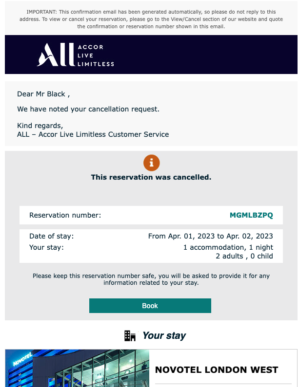 ASLANTechIoT's tweet photo. Hey @NovotelLonWest
I have awoken to find that you have charged me for a reservation that my wife cancelled within the time limit on the phone and online.
She has tried calling your hotel four times, no one picks up, and it just disconnects. 
#Shameful @Accor #NovotelLonWest https://t.co/T9VA4qGRLM