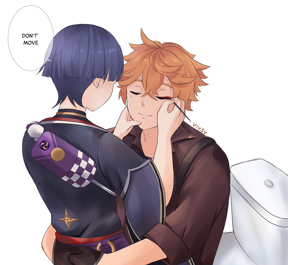 I didn't know they were so close... 🤔
#chiscara #ScaraChilde