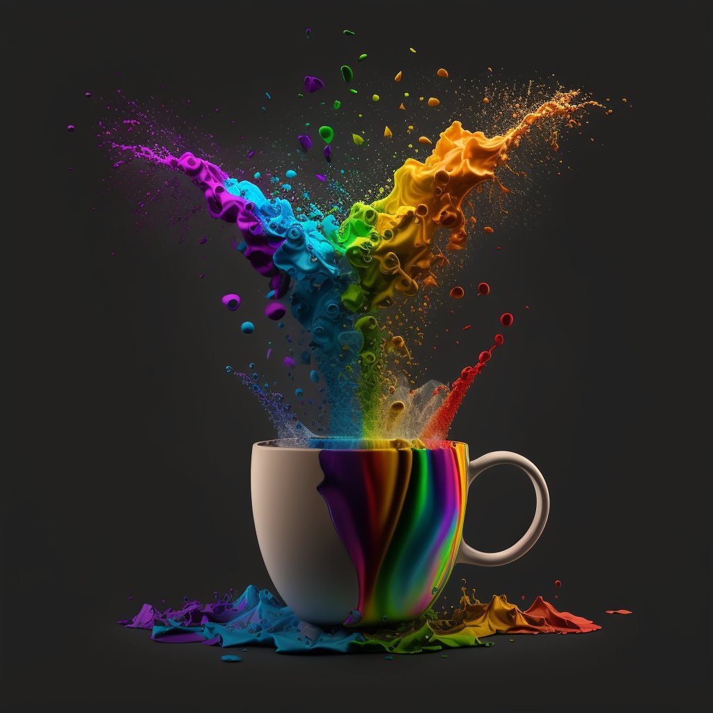 <a href="/icreatelife/">Kris Kashtanova</a> Inspired by everyone's morning cup of coffee 😀