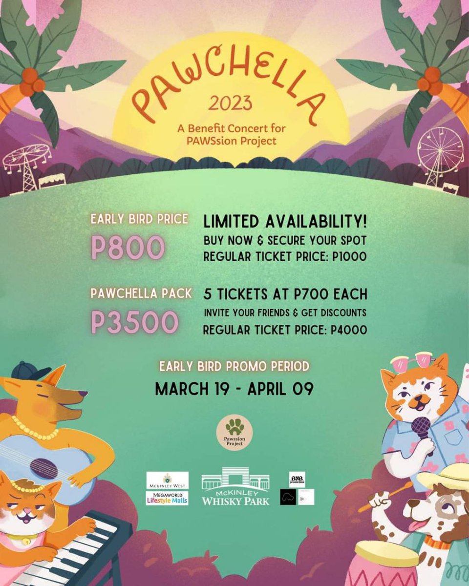 bnbtprod's tweet photo. Enjoying booze and live music for a cause?   27 days away from Pawssion Project's biggest Fundraising Event of the year! Join us as we make our PAWSSION for music and animals into a movement for positive change at PAWCHELLA 2023! https://t.co/dGEMtkaZZT