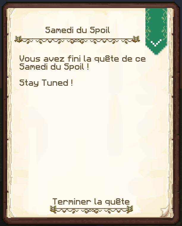 apotheios's tweet photo. Hello ! 

Comme vous vous en doutez, nous n'allons pas ajouter les Amogus sur Apotheios... En revanche, nous avons bel et bien refait toutes les interfaces visuelles ! 

Nous vous avons montré pour les quêtes, mais ça sera aussi le cas pour les inventaire, le menu et d'autres !😉 https://t.co/ZRF3rjIlWb