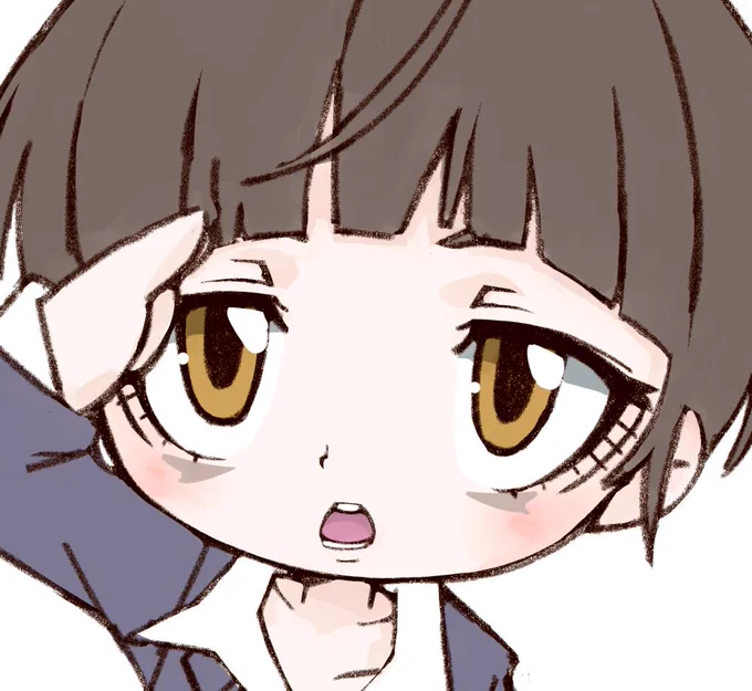 録画されていたのでマネしたんですが…あまりにも似ないのでクマ入れました… 