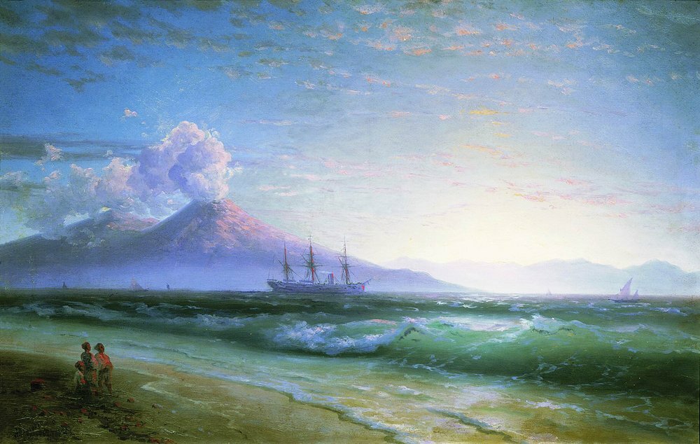 russianartbot's tweet photo. The Bay of Naples early in the morning, 1897 #ivanaivazovsky #aivazovsky https://t.co/BBiwegwlLo https://t.co/oAjTHvd5fx