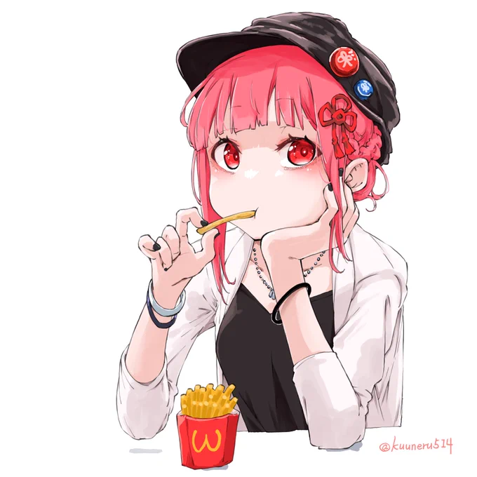 ポテトタベルアカネ。 