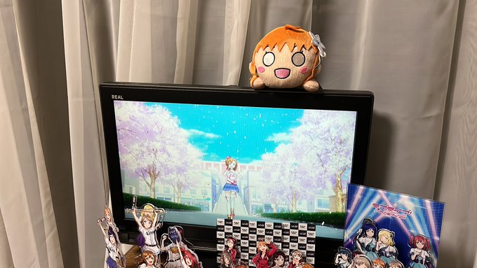 Happy maker!穂乃果「叶え！みんなの夢！」🍓千歌「μ'sちゃんおチカれさまでした！感動をいろいろありがとう！」