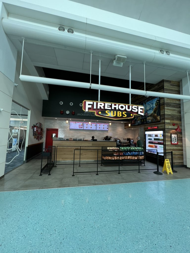 DonMFox's tweet image. My favorite part of the new @FirehouseSubs location at Jax Airport, C Terminal, is the community focus!