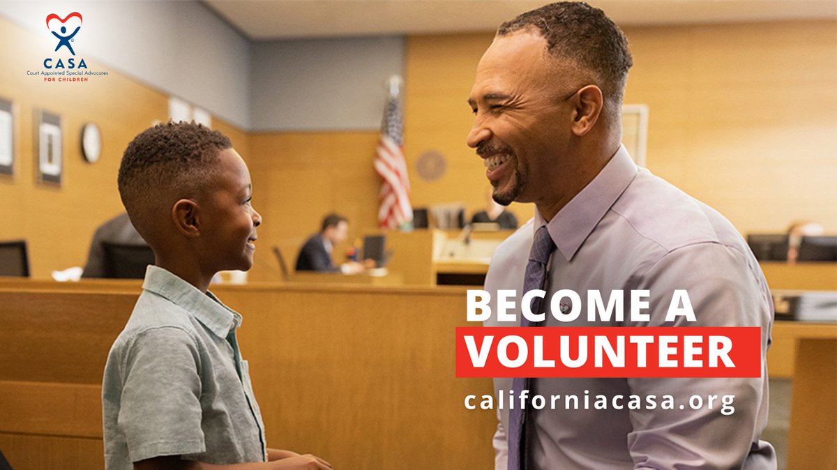 californiacasa's tweet image. CASA volunteers are highly trained to advocate for a foster child. Judges often report that in a court hearing, they look first at the CASA report to find the most important information about what makes a child unique. californiacasa.org/become-a-casa #BecomeACasa #CaliforniaCASA