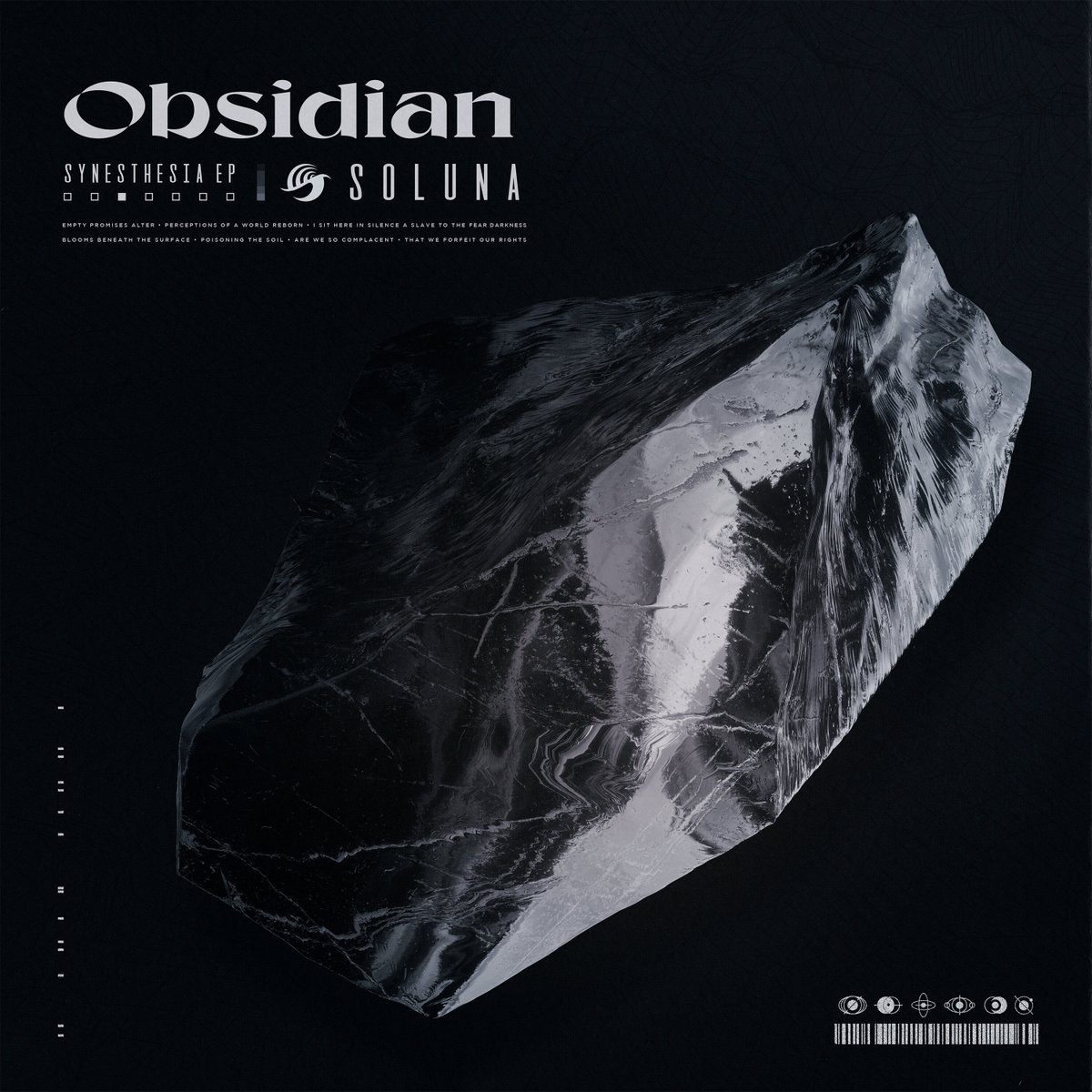 Solunabandil's tweet photo. "Obsidian" available now worldwide! 🌐 Link in bio.  Visit our website for new merch! https://t.co/J0lQpeLnzP #SolunaSunday #OutNow #NewMusic https://t.co/21JHDYg8CP