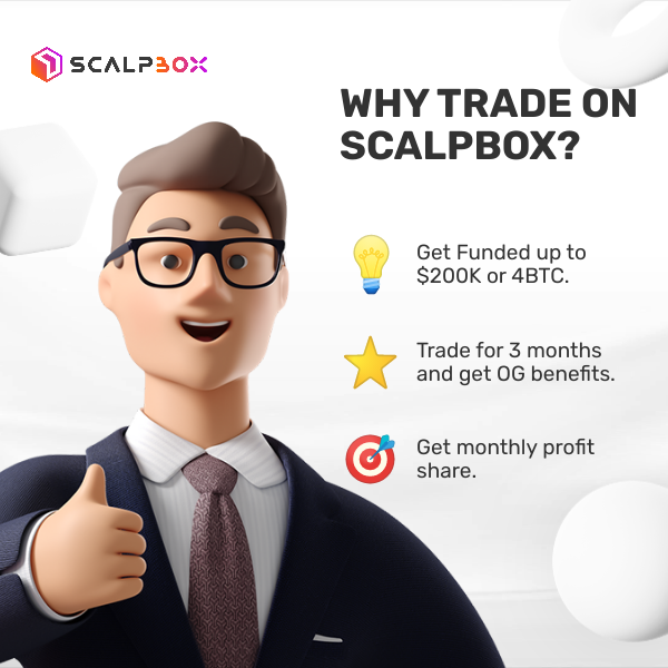 Why trade on Scalpbox?

Here are 3 reasons to start your trading career with Scalpbox. 😀

#scalpbox #trading #Crypto #Airdrop
