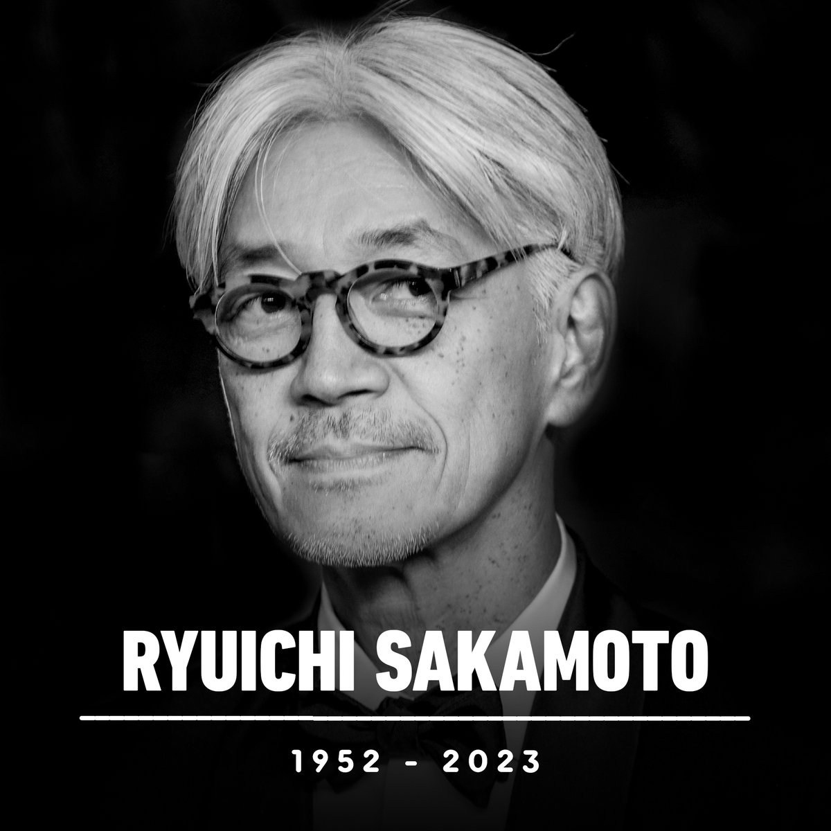 IGN's tweet photo. Electronic music pioneer Ryuichi Sakamoto, whose experimental compositions influenced millions and whose award-winning film scores included The Last Emperor and The Revenant, has died at 71. https://t.co/0tRP20Z9NR