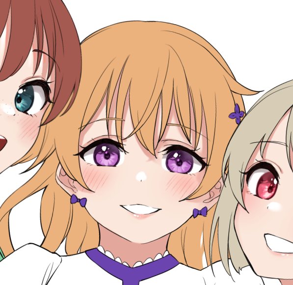 途中だけどめちゃめちゃ可愛く描けてる彼方さんを見てくれ 