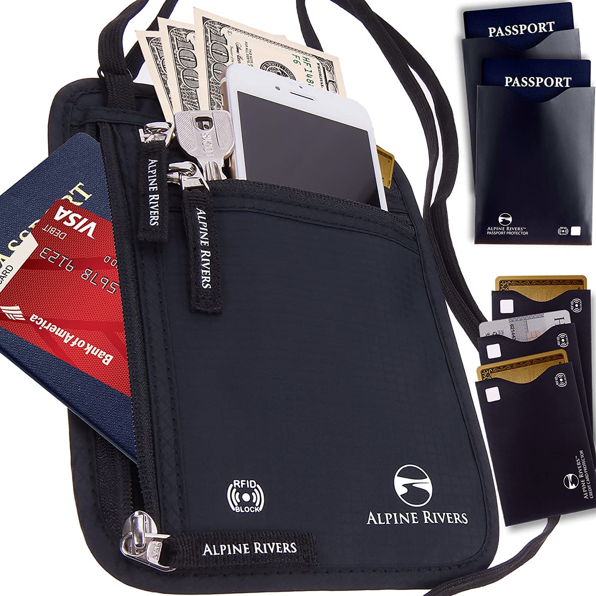 alpinerivers's tweet image. Travel in style &amp;amp; peace of mind with Alpine River's RFID Blocking Neck Wallet. 🌟 

With its lightweight design &amp;amp; RFID protection, enjoy hassle-free adventures anywhere you go: alpine-rivers.com/home

#SafeTravels #NeckWallet #AlpineRivers