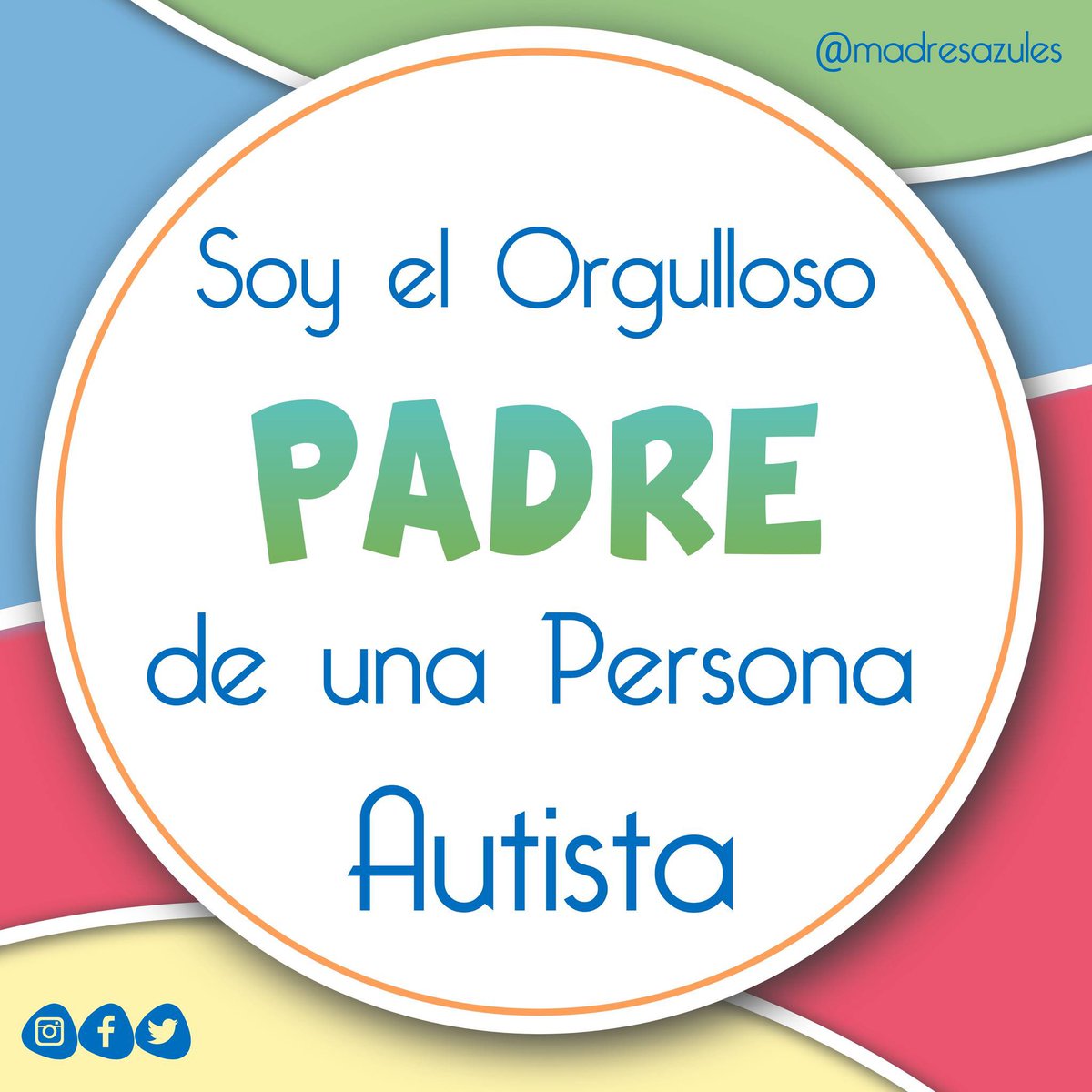 HimiobSantome's tweet photo. #2Abr Hoy #DiaMundialDelAutismo mi mensaje para los padres que acaban de recibir el diagnóstico y se sienten confundidos o tristes: No están solos. El camino no ha terminado, apenas comienza y, pese a las dificultades, viene lleno de alegrías y de motivos de orgullo infinito. https://t.co/qZV7Ebny5h
