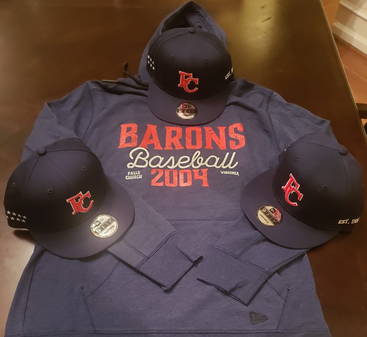 FC_Barons's tweet photo. Season number 20 Opening Day for the Falls Church Barons.  Wow does time fly when you're having fun (and winning Chips!). #newera #baseballfam https://t.co/FLmvCfrgVQ