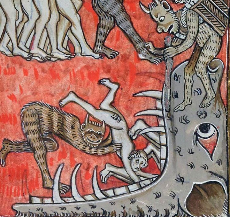 straight to hell, france, 14th century