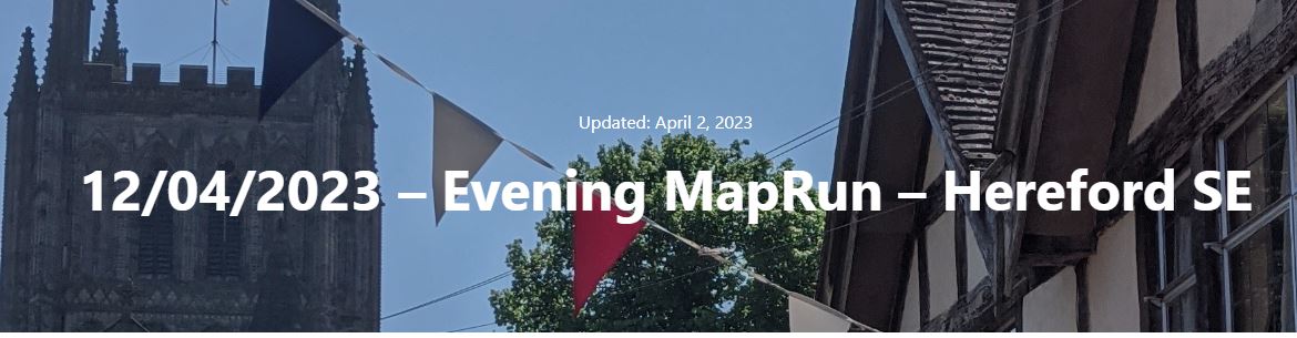 Fabian4Entries's tweet photo. .@ngococlub's #MapRun Summer Series - Hereford SE #orienteering event (12/04) entries are live #Fabian4Entries https://t.co/UoBY3nhSzD Pls RT https://t.co/18SlV7MQlN