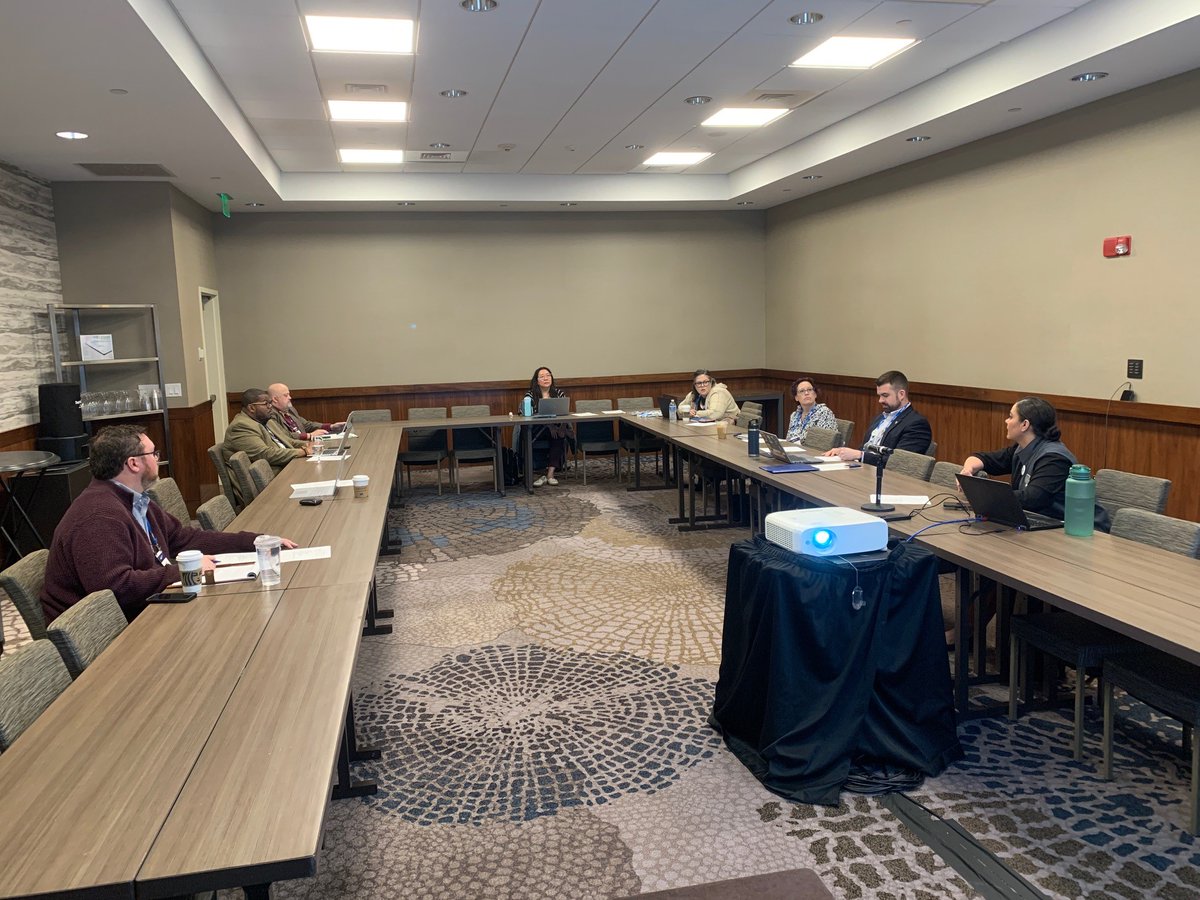 Special PPD #NASPA23 Tweets: The NASPA Public Policy Division leadership team meeting is underway. Currently reviewing the various federal and state level higher ed centric issues and legislative considerations. Tons of info here: naspa.org/focus-areas/po…