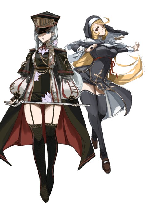 色つけて一人ふやした…あと一人くらい増やしたい
好き勝手描いて誰にも迷惑かけないのたのしい… 