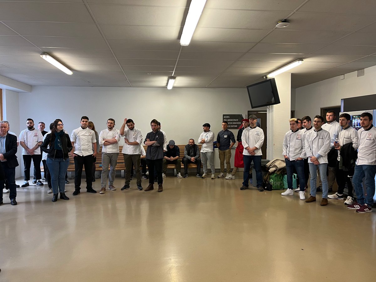 Annonce des résultats, félicitations aux gagnants :
🥇INSAV <a href="/Artisanat33/">CMA NA Gironde</a> 
🥈Campus des métiers @CMA_79 
🥉CFA de Lagord <a href="/Artisanat17/">Artisanat</a> 
Bravo à tous les participants! 👏
Merci au <a href="/cfamoulinrabaud/">cfamoulinrabaud</a> pour l’accueil et à <a href="/AANA_officiel/">Agence de l'Alimentation Nouvelle-Aquitaine</a> et #LaBovida pour les lots ! 🤩