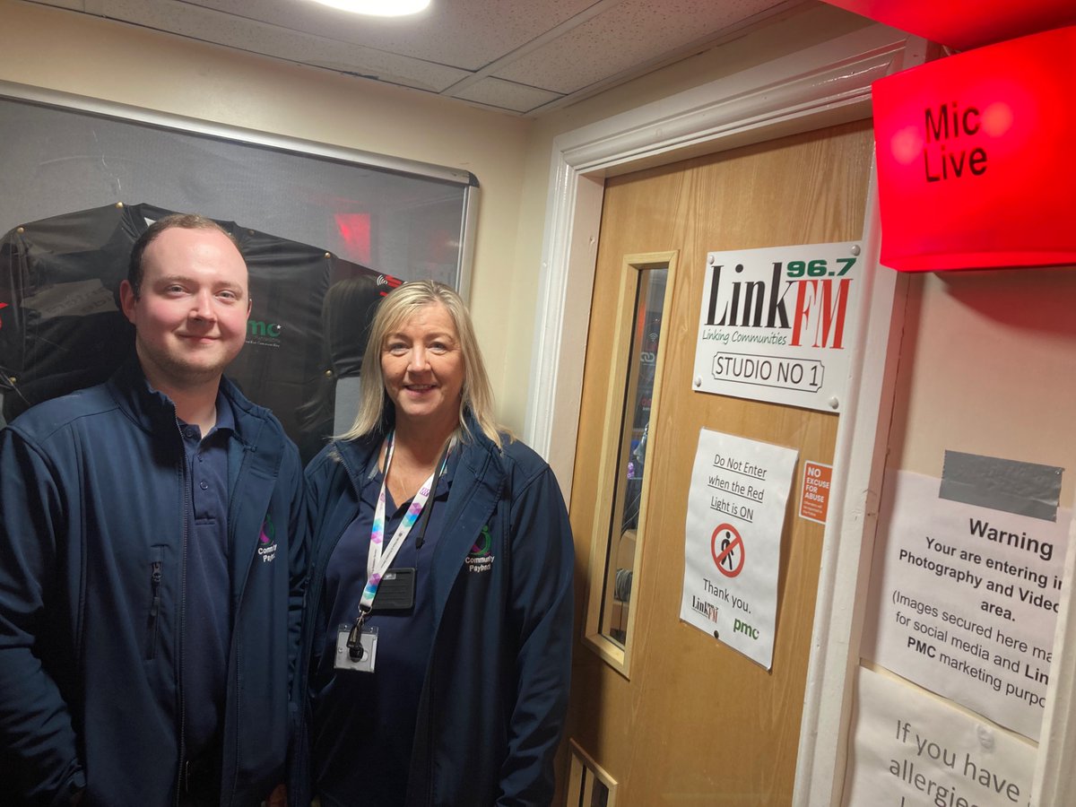 KHarrisonPS's tweet photo. As part of our #CP50 tour
We were treated to a quick behind the scenes tour @LinkFM967 📻
There was a live Broadcast 📢, so we didn't intrude too much!
I've been told many times, I have a face for radio!
@UPW_OpsManager @UPW_Coordinator https://t.co/2fzufwu9TZ